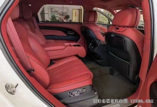23款宾利添越加长版 宝石黑/热刺红&黑鲸现车