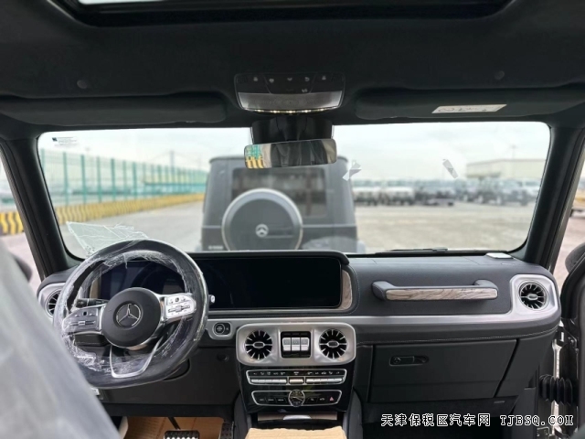 平行进口23款欧规奔驰G500新款原车原码国六全国上牌无忧天津港现车