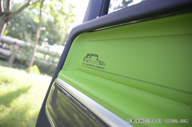 经典造型23款欧规奔驰AMGG63原车原码无障碍落牌全国唯一一台绿色内饰