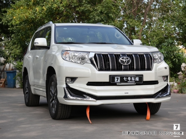 23款霸道4000最实用的配置蒙娜丽莎限量版九气囊真皮大油箱港口最新行情