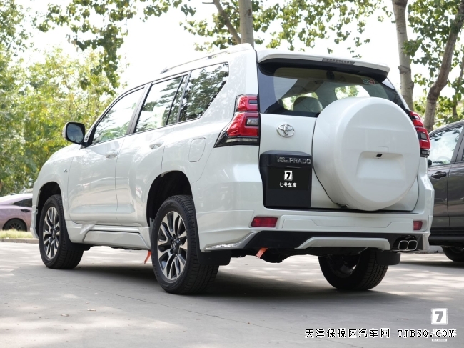 23款霸道4000最实用的配置蒙娜丽莎限量版九气囊真皮大油箱港口最新行情