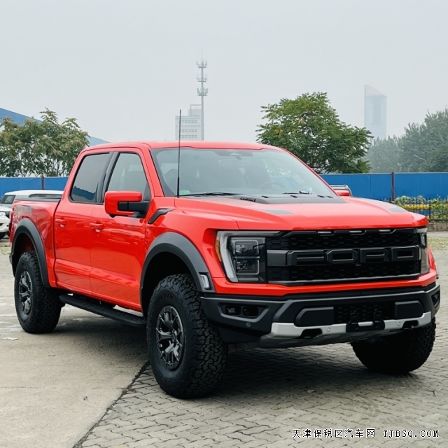 男人梦想车型新款硬派皮卡福特猛禽Raptor3.5T37性能版港口最新行情