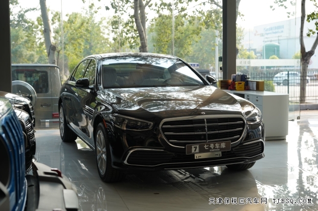 超级性价比23款奔驰S500天津港降价直销最新行情可分期购车