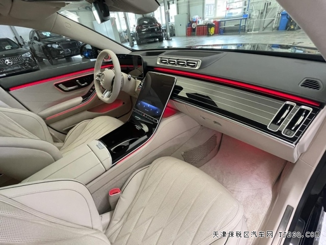 全新设计24款奔驰AMG S63平行进口现车抵达保税区港口最新行情