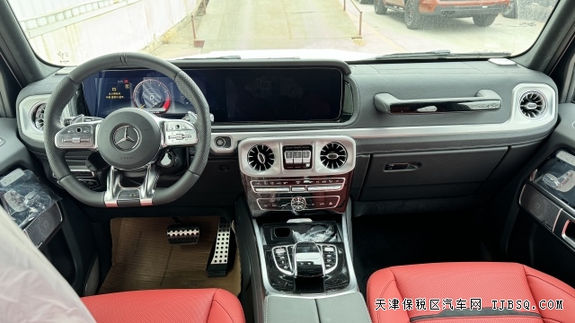 2024款韩版奔驰AMG G63V8三把锁天津港口最新行情可分期