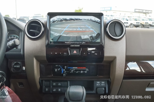 24款丰田酷路泽LC76绞盘涉水喉双差轴头锁自动档高配港口现车