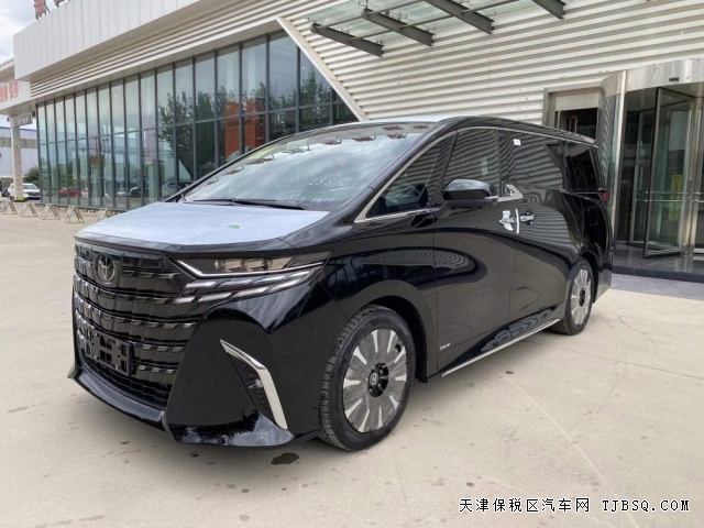2024款进口丰田埃尔法MPV拥有飞机头等舱的商务天花板