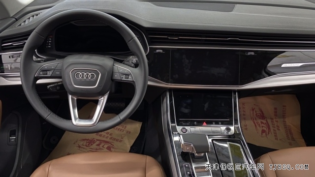 23款奥迪Q7六缸3.0T港口起售价格55万性价比超高