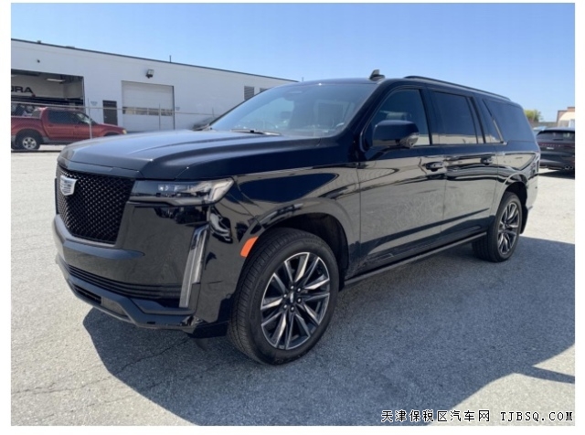加长凯迪拉克凯雷德柴油铂金运动3.0T港口最新行情