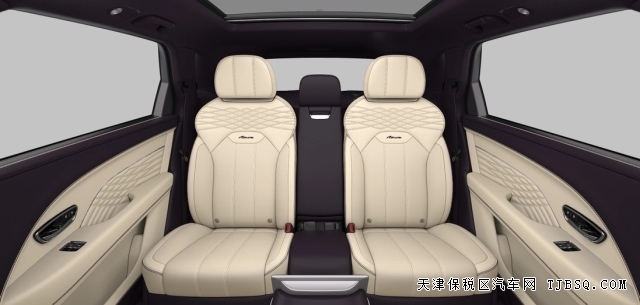 2024款宾利添越加长4.0T雅度版深李紫典雅色港口现车
