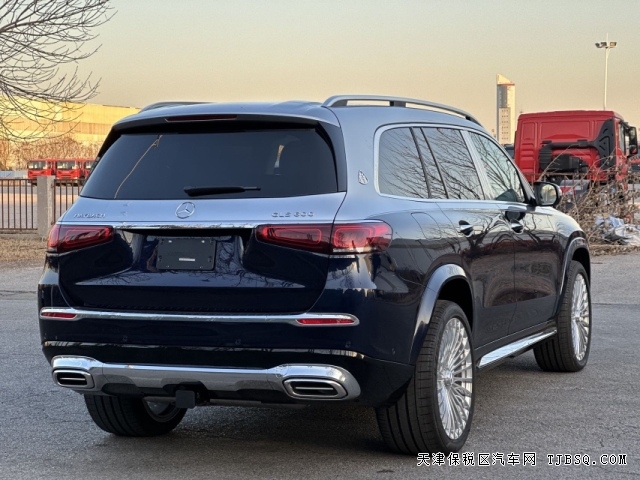 平行进口迈巴赫GLS600商务四座双拼外观定位超豪华标杆