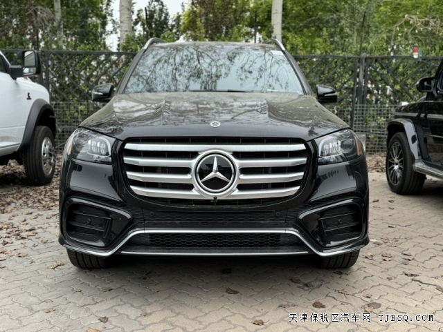 24款美规奔驰GLS450七座AMG包最具性价比的配置港口现车