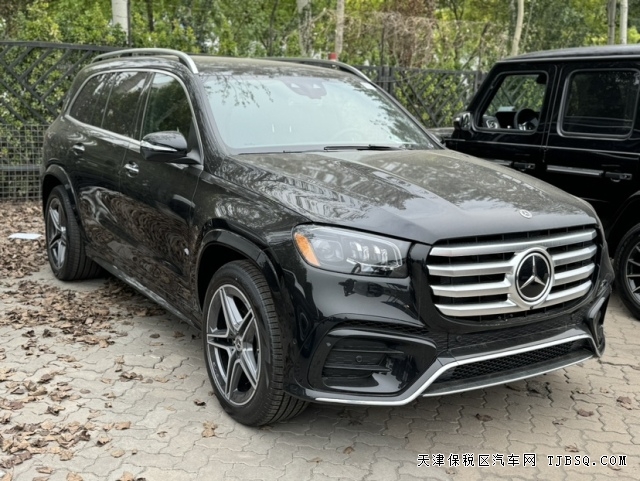 24款美规奔驰GLS450七座AMG包最具性价比的配置港口现车