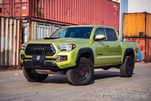 平行进口丰田塔库玛皮卡车搭载3.5L发动机港口最新行情