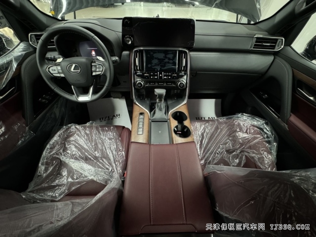 平行进口23款雷克萨斯LX500d柴油3.3T港口最新行情