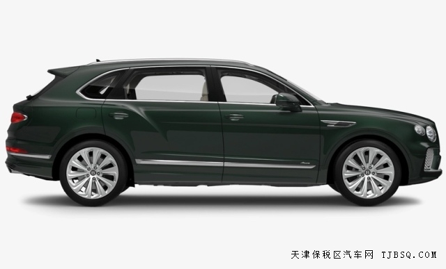24款宾利添越4.0T V8加长雅度版稀有配色港口行情