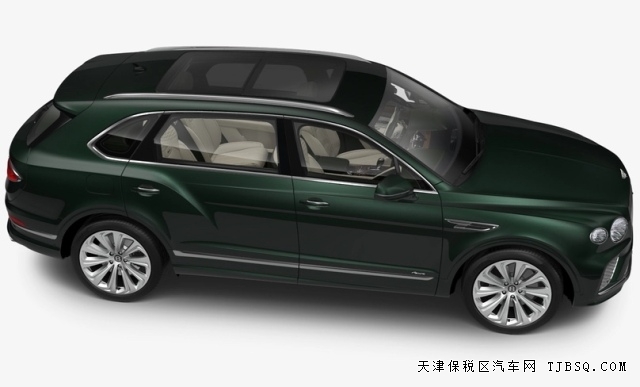 24款宾利添越4.0T V8加长雅度版稀有配色港口行情