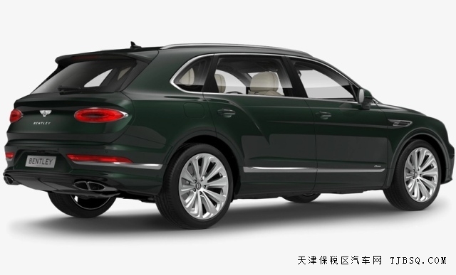 24款宾利添越4.0T V8加长雅度版稀有配色港口行情