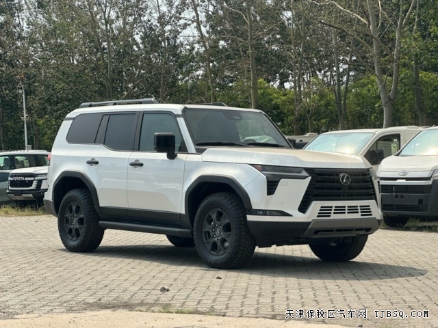 平行进口24款雷克萨斯GX550 六缸发动机港口配置行情
