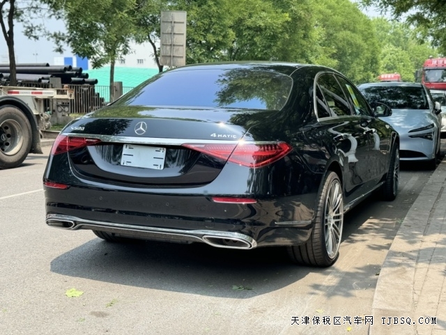 24款欧规顶级商务座驾奔驰S500L四座大柏林魔毯悬挂现车