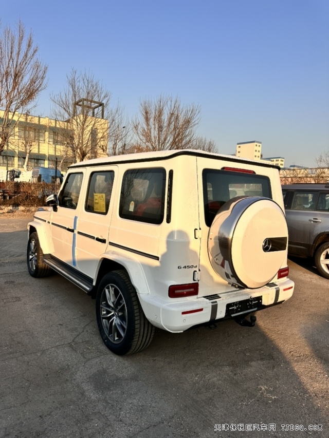 平行进口2025款奔驰G450d柴油版三把锁全新改款港口现车