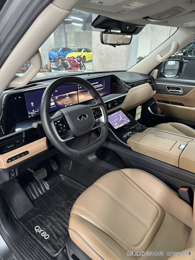 日系全尺寸SUV25款英菲尼迪QX80搭载3.5T新款发动机