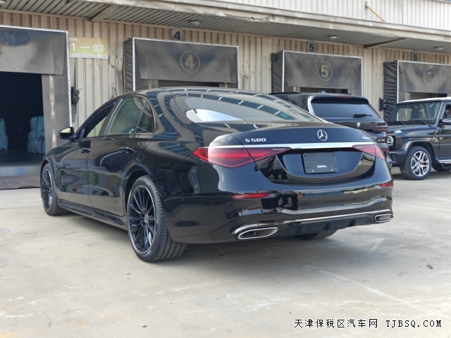 25款奔驰S580旗舰商务轿车豪华座驾V8动力强劲