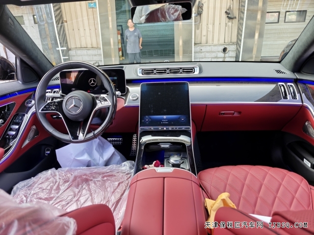25款奔驰S580旗舰商务轿车豪华座驾V8动力强劲