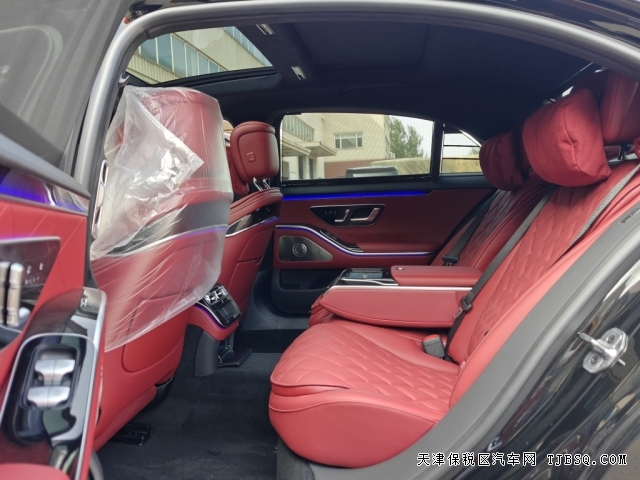 25款奔驰S580旗舰商务轿车豪华座驾V8动力强劲