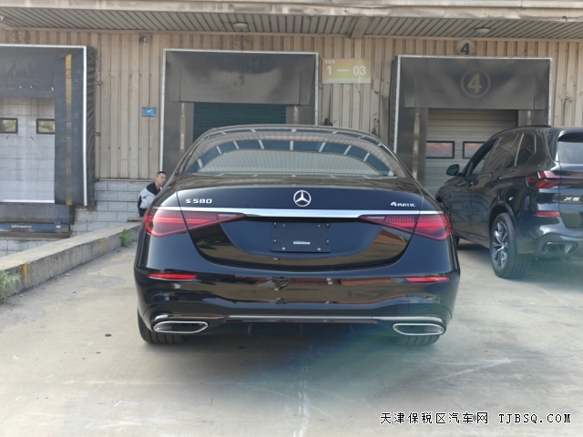 25款奔驰S580旗舰商务轿车豪华座驾V8动力强劲