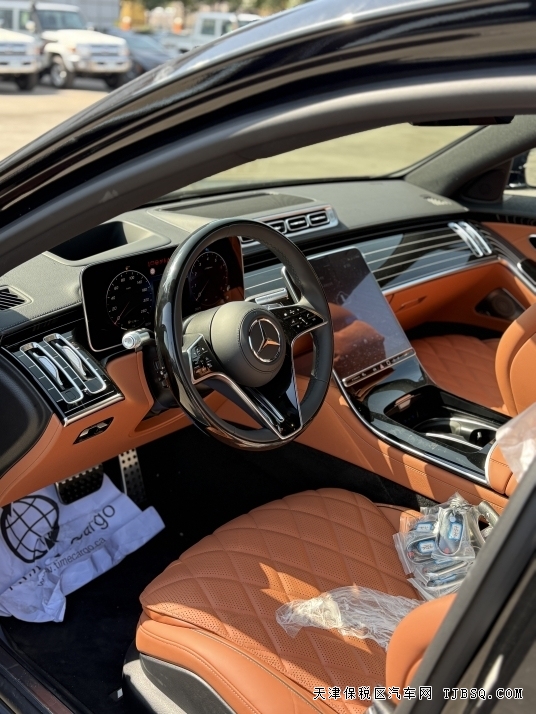 2026款加版奔驰S500四驱长轴现车已到港口