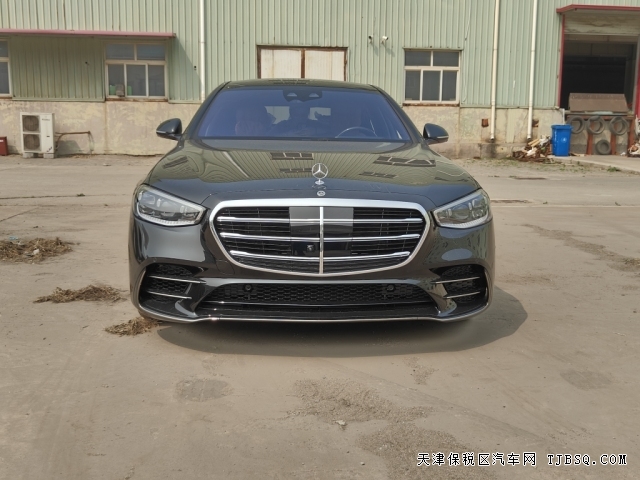 平行进口25款加版奔驰S580八缸4.0T港口行情158万起