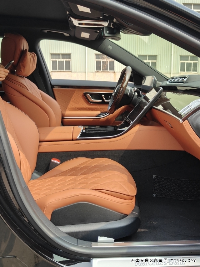 平行进口25款加版奔驰S580八缸4.0T港口行情158万起