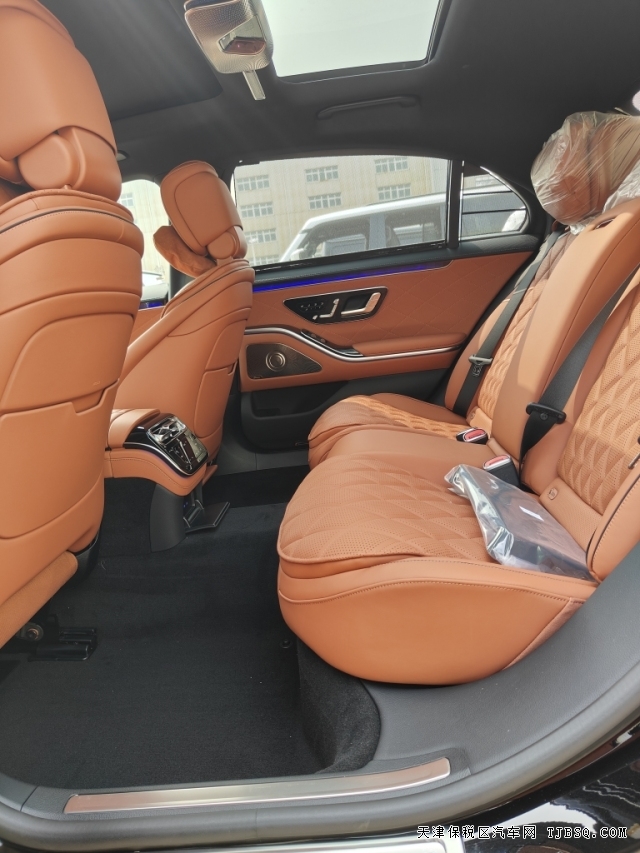 平行进口25款加版奔驰S580八缸4.0T港口行情158万起