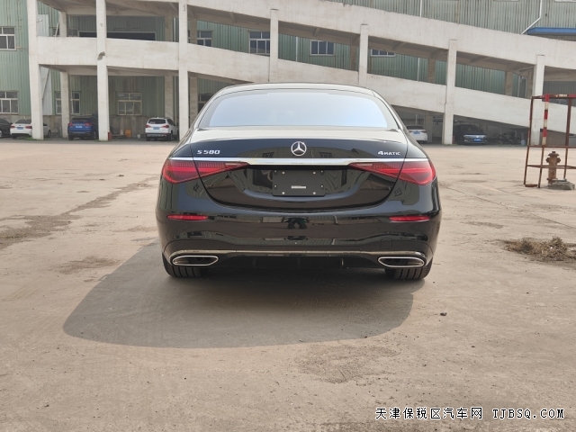 平行进口25款加版奔驰S580八缸4.0T港口行情158万起