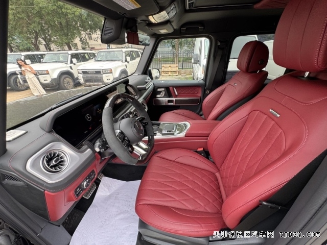 平行进口25款加版奔驰G63双边排气港口240万起