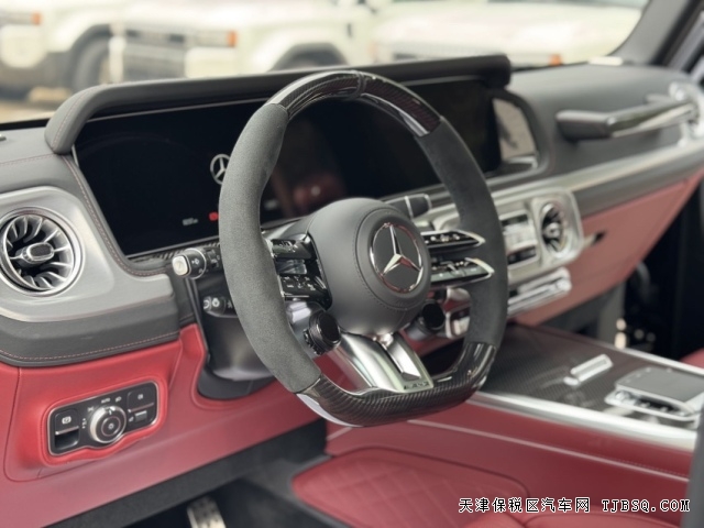 平行进口25款加版奔驰G63双边排气港口240万起