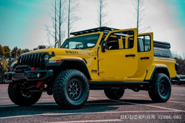 23款JEEP角斗士3.6L皮卡车 旅居版不报废最后一批现车