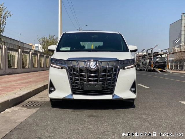 20款丰田埃尔法3.5L 港口现车全国最低价99.5万