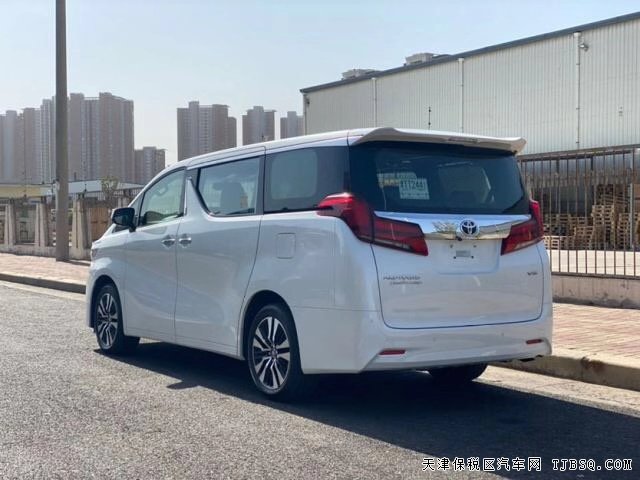 20款丰田埃尔法3.5L 港口现车全国最低价99.5万