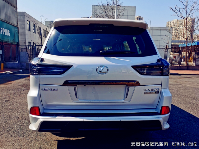 雷克萨斯LX570 19款 限量 S 黑曜 现车 手续齐