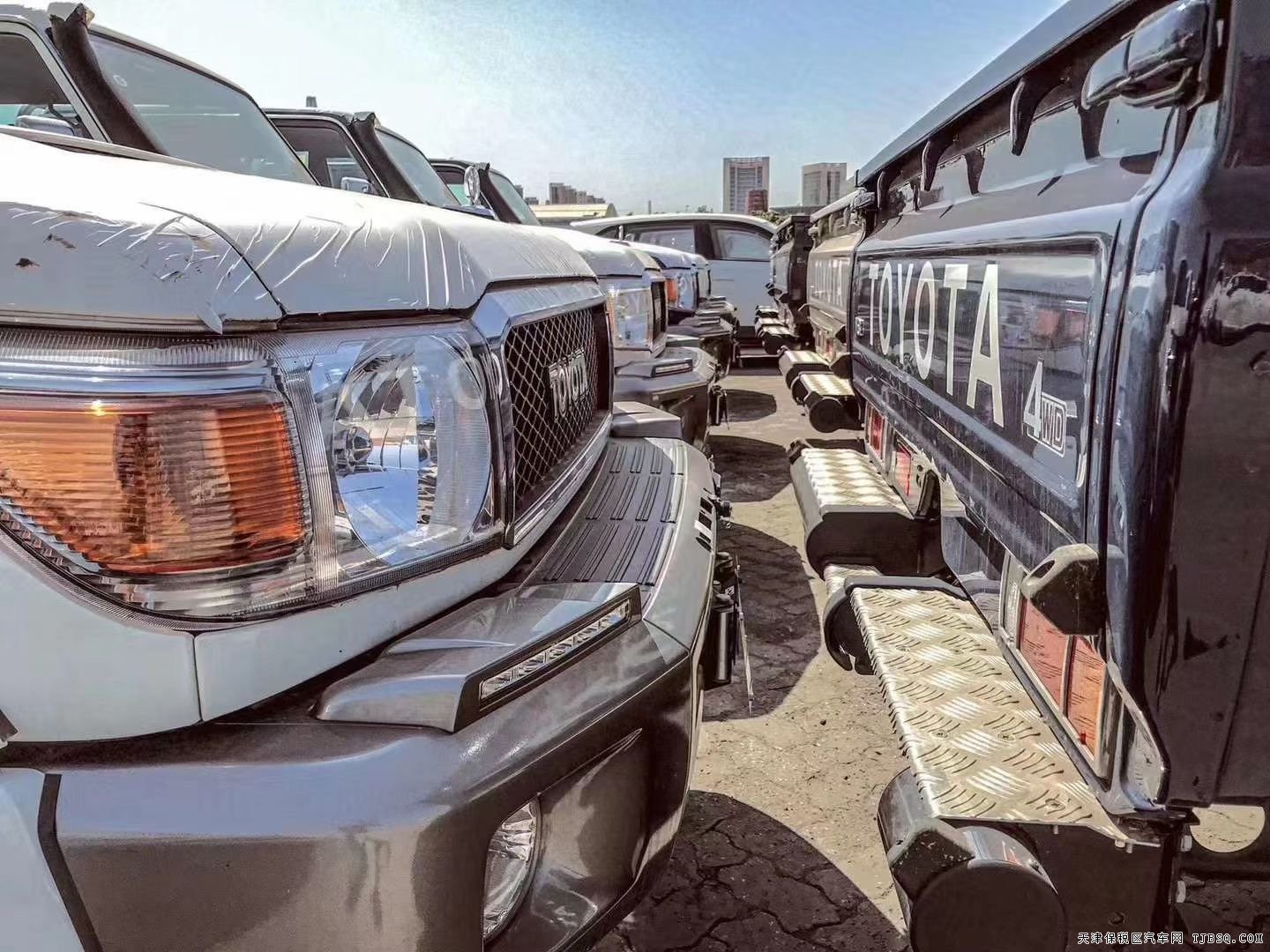 天津港2019款丰田酷路泽LC79报价行情