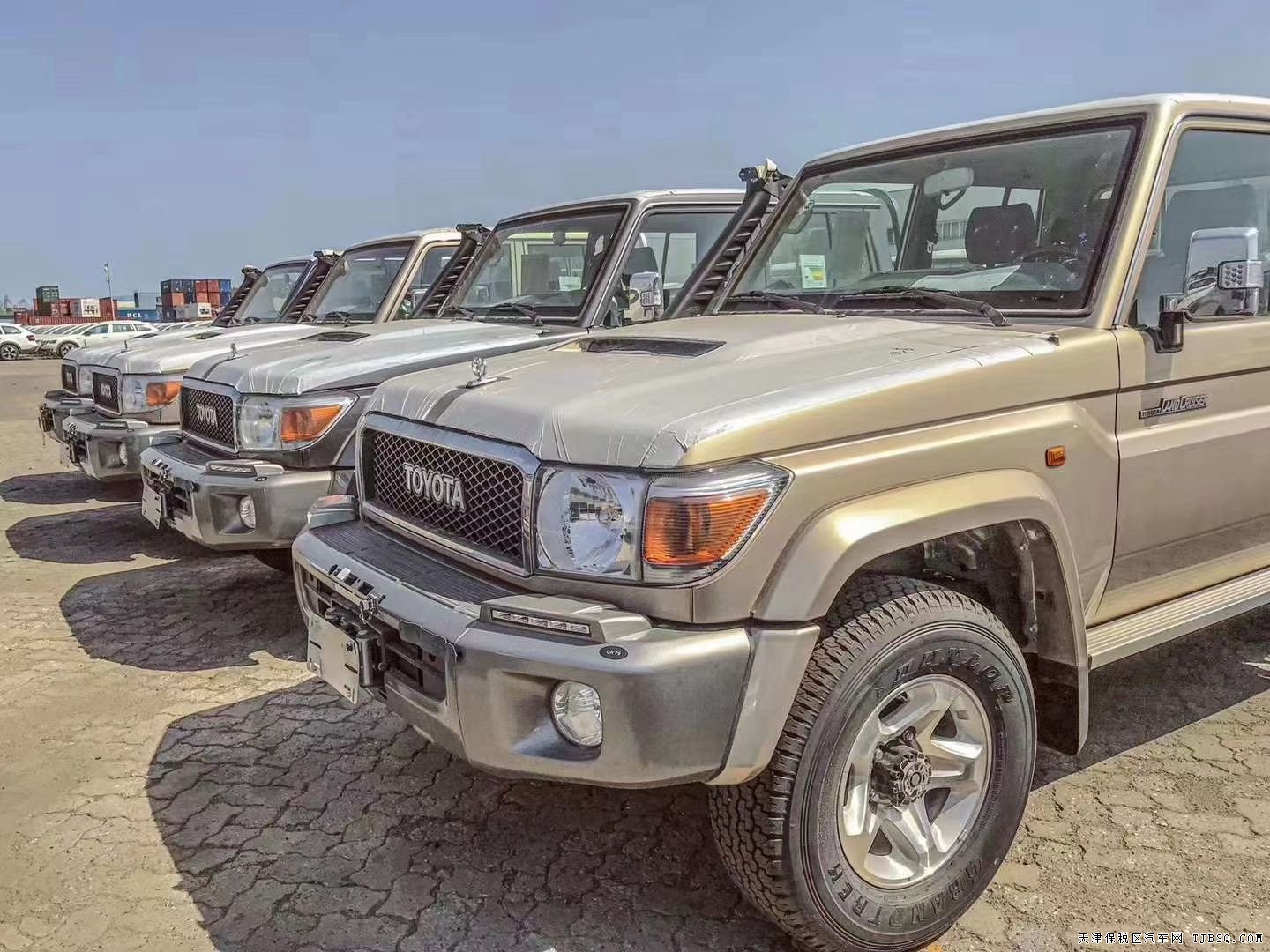 天津港2019款丰田酷路泽LC79报价行情