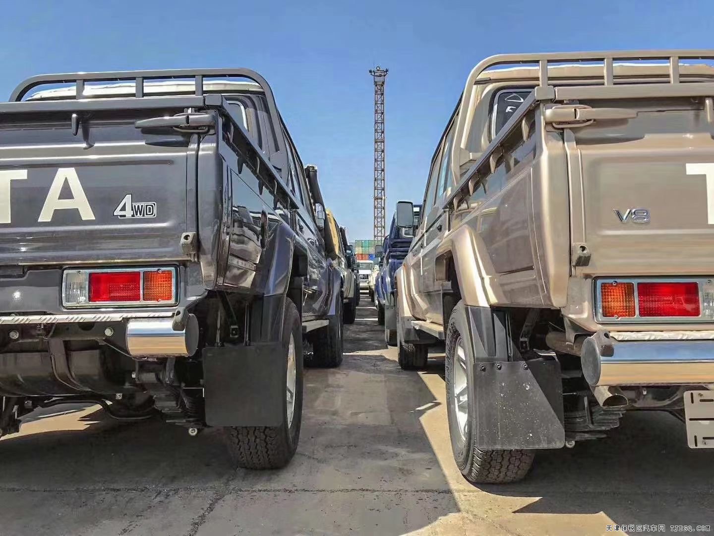 天津港2019款丰田酷路泽LC79报价行情