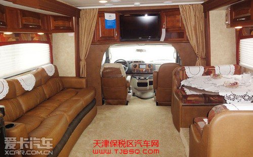 福特E450房车豪华巨献触底价天津港口促销中