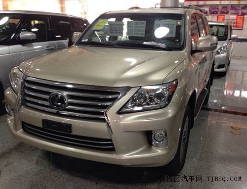 2014款雷克萨斯LX570s运动版 天津港现车149万