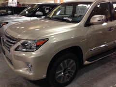 14款雷克萨斯LX570中东版 现车顶配153万