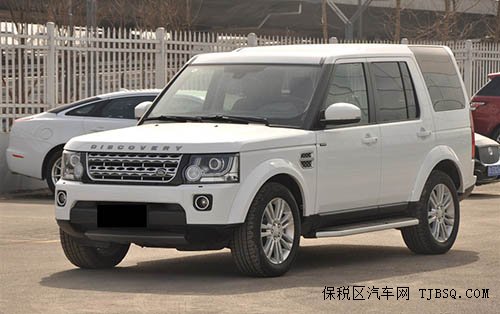 路虎发现四高配带环影 白黑色现车降价