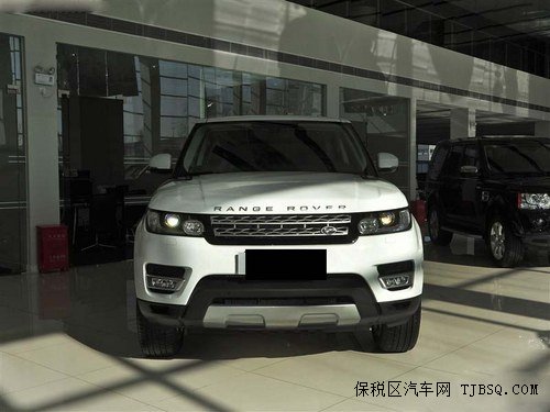 路虎揽胜运动白色 享奢华英伦皇室风格