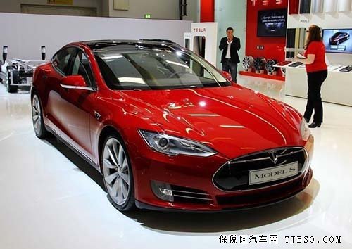 特斯拉高级电动车促销 王者气质引领时尚